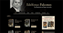 Desktop Screenshot of ildefonsofalcones.com